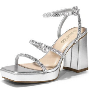 Y2K Style Sparkle Sandals!